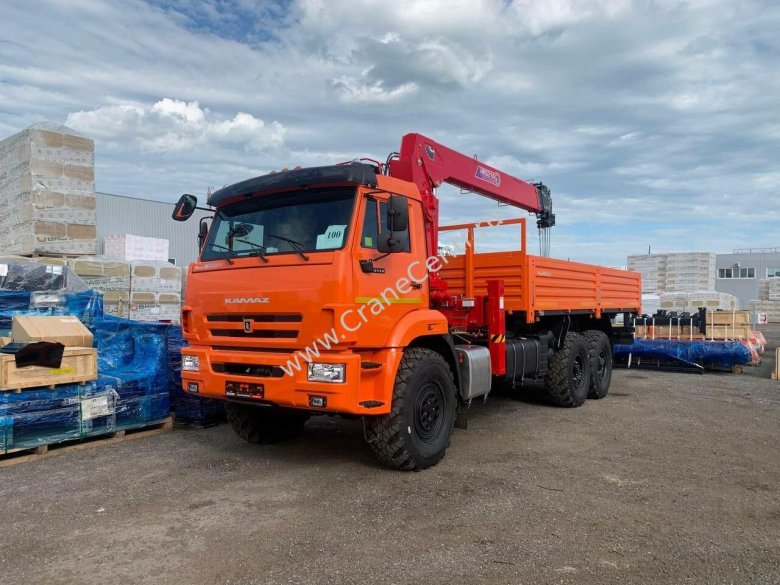 Камаз 43118 бортовой с кму