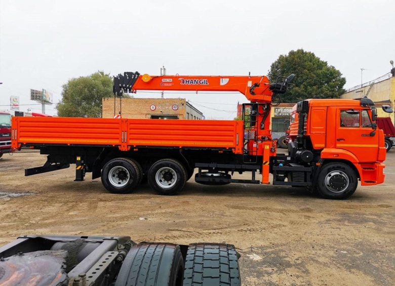 Камаз 65115 с кму