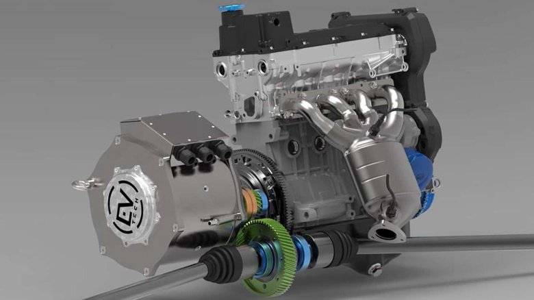 Гибридный мотор двит-40