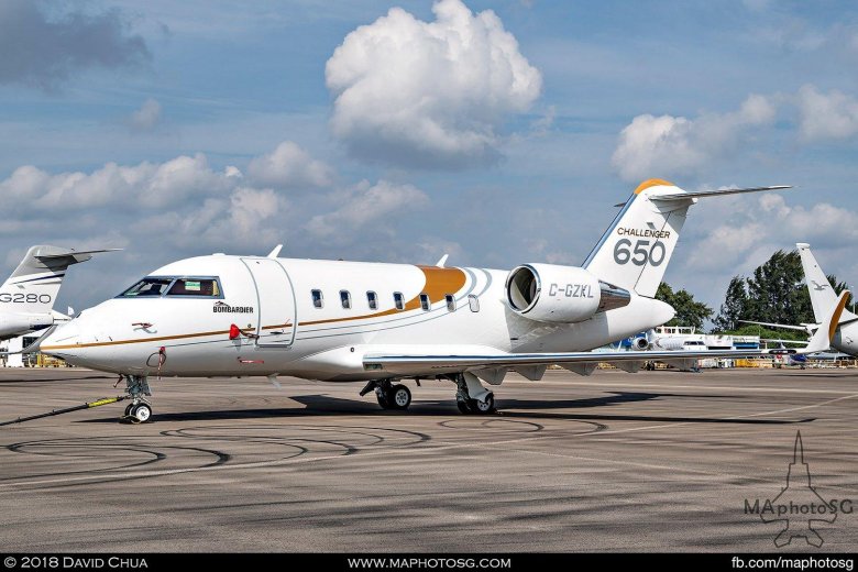 Bombardier challenger 650 artemis