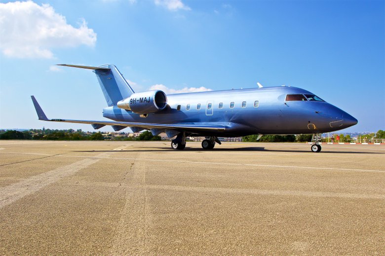 Challenger 604 самолет