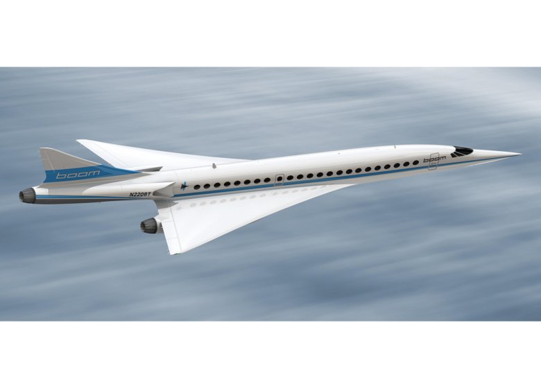 Сверхзвуковой пассажирский самолёт boom supersonic