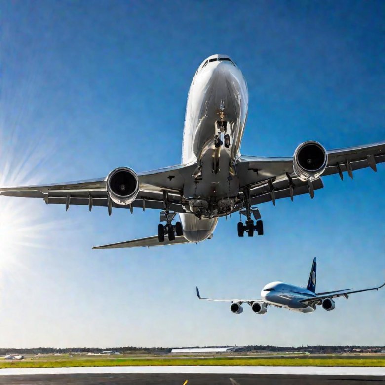 Самолеты улетают