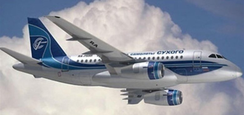 Самолёт сухой суперджет 100