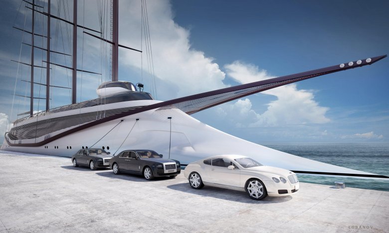 Yacht phoenicia ii concept