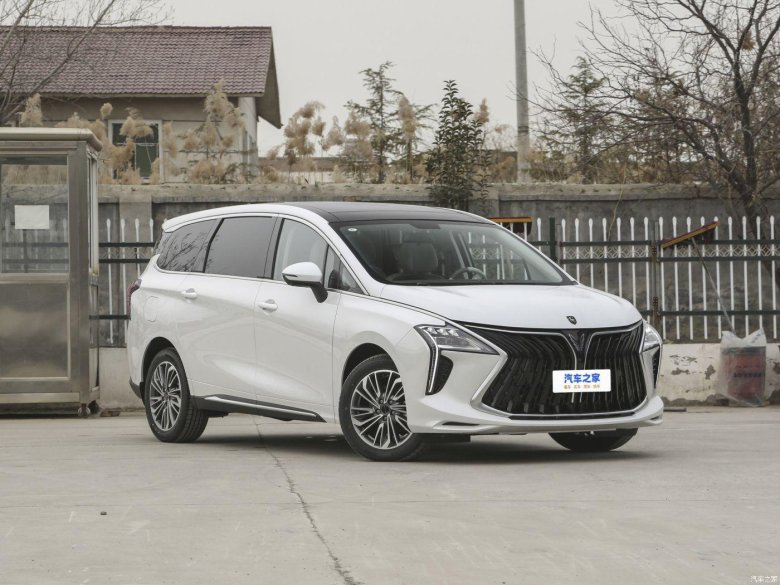 Белый минивэн