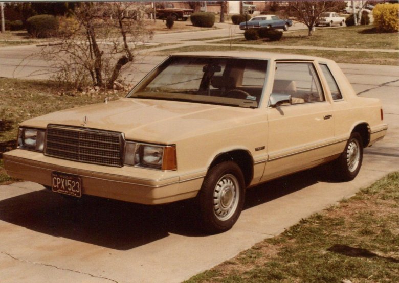 Dodge aries plymouth reliant