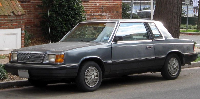 Plymouth reliant k 1985