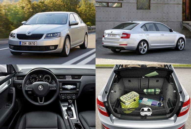 Škoda octavia 2017 салон