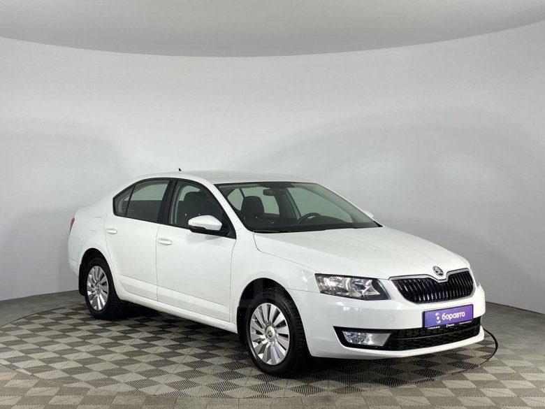 Белый шкода октавия