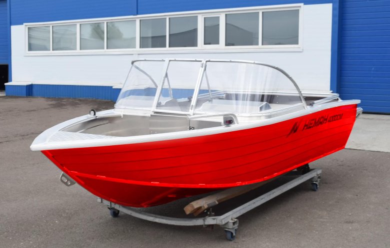 Алюминиевая моторная лодка