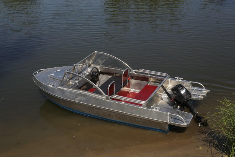 Лодка ёрш алюминиевая