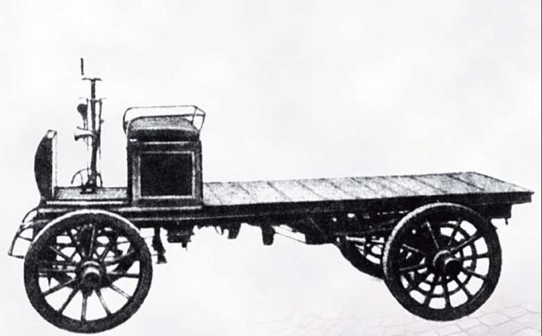 Грузовик фрезе 1902 года