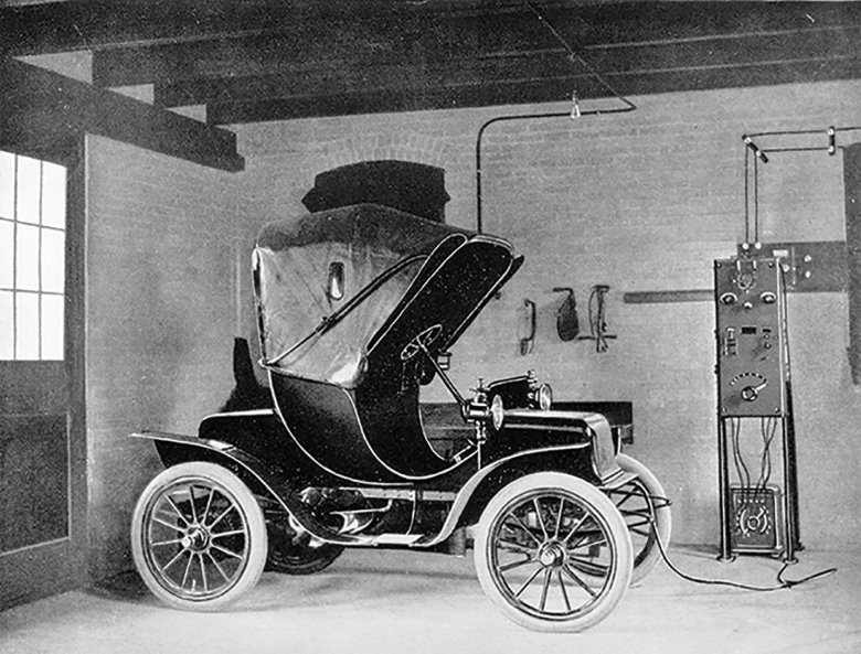 Первые электромобили