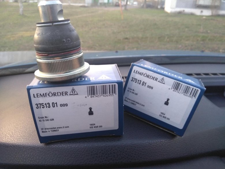 Lemforder шаровая опора