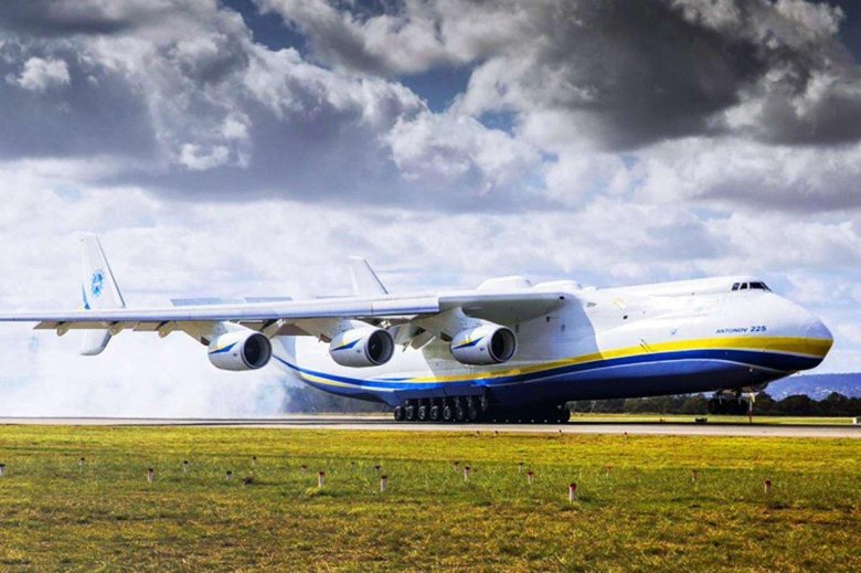 Самолета-гиганта ан-225 «мрия».