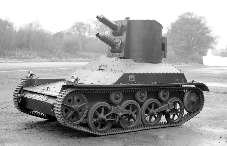 Легкий танк vickers mk 1