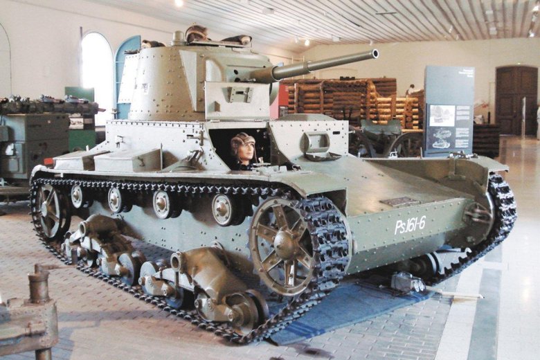 Танк виккерс финский