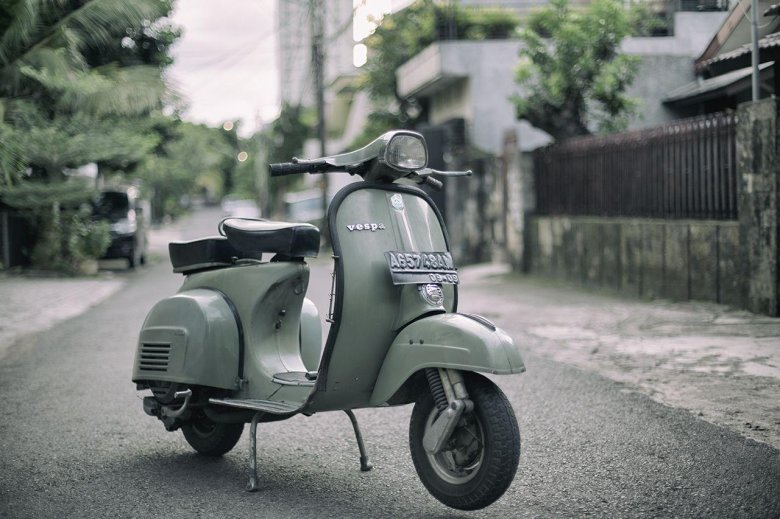 Vespa scooter