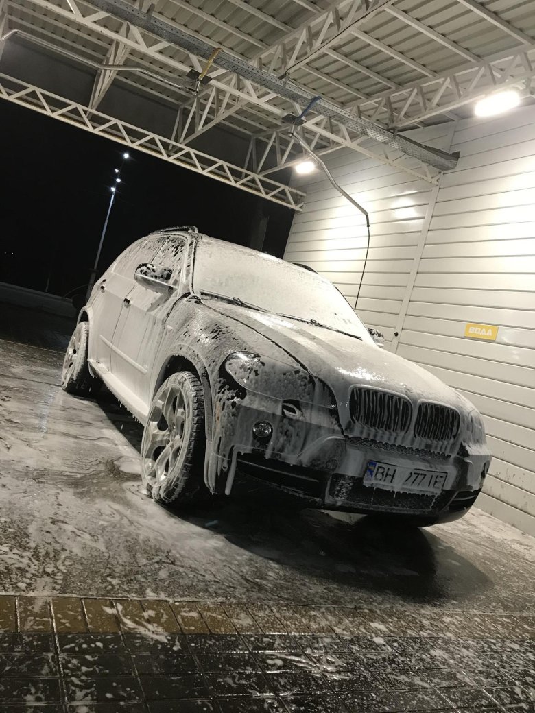 Bmw x5 e70 на мойке