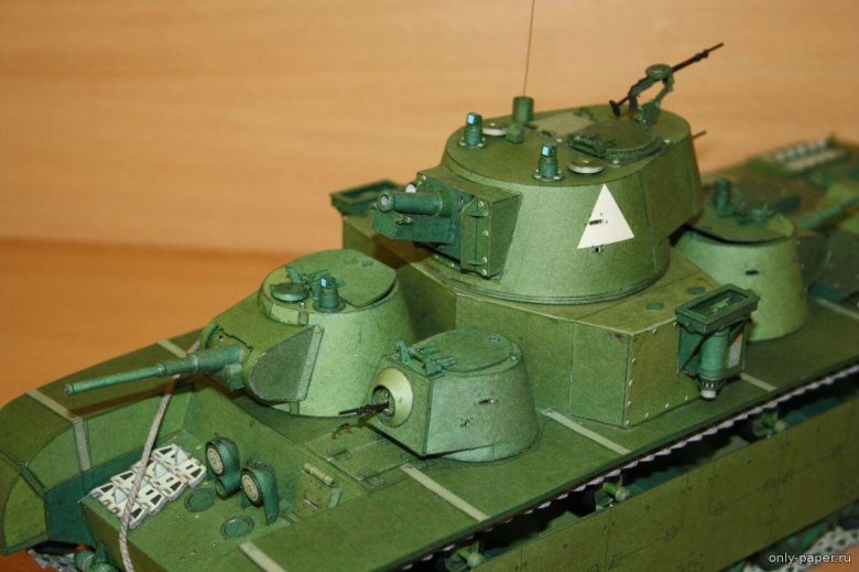 Т 35 из бумаги