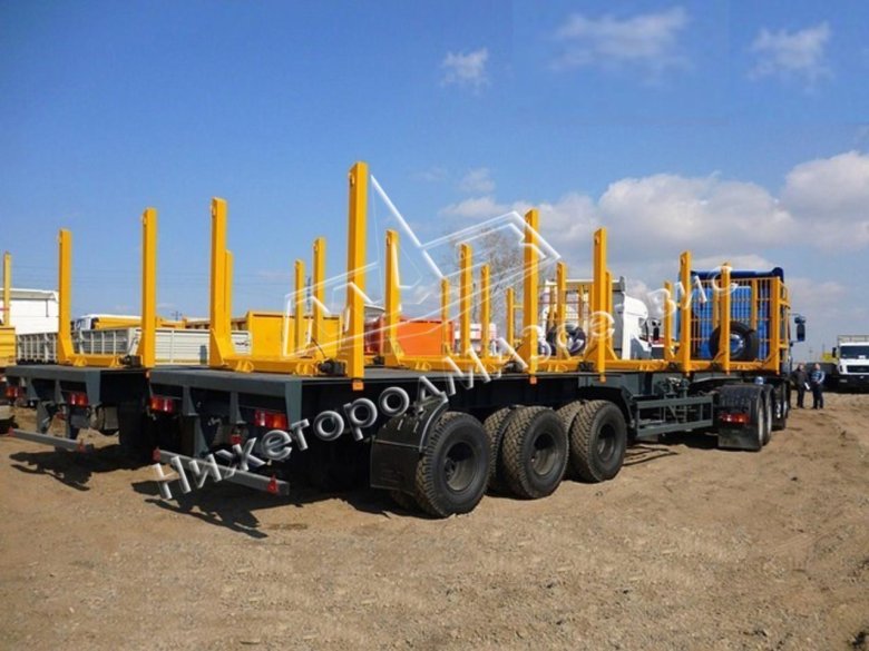 Полуприцеп-сортиментовоз маз-998640-010