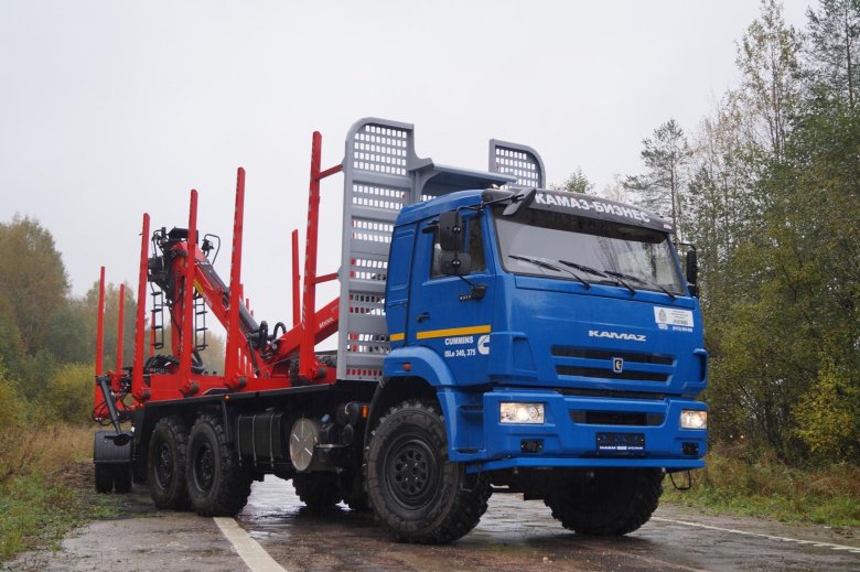 Камаз 43118 лесовоз сортиментовоз