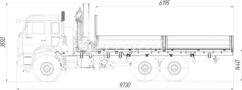 Камаз 43118 технические характеристики