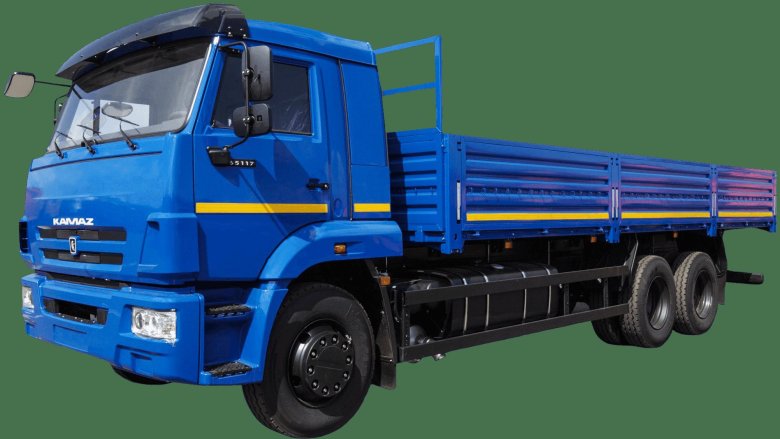Грузовой бортовой камаз 65117