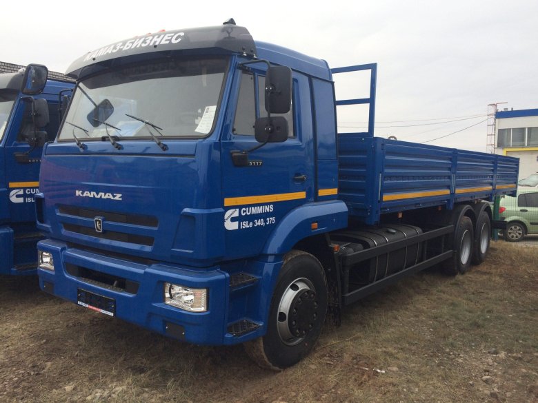 Камаз 65117 с кму