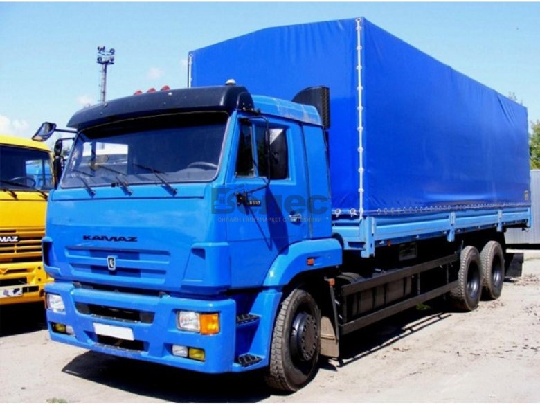 Тентованный камаз
