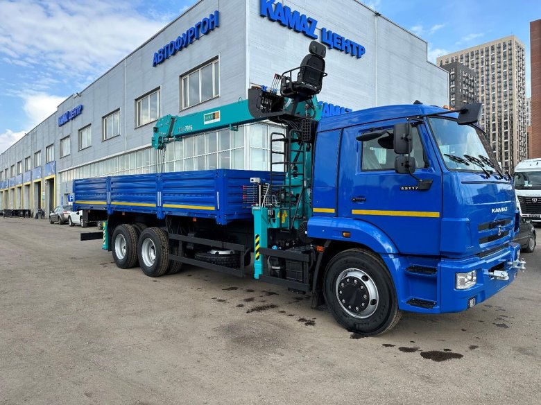 Камаз 65117 с кму