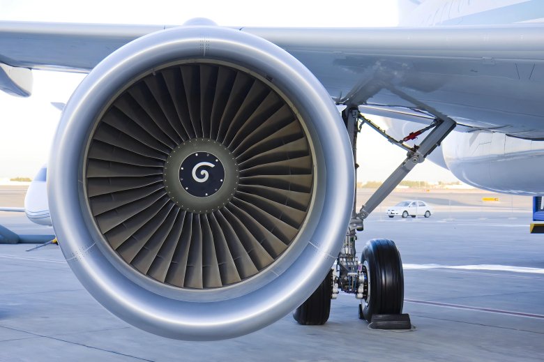 Турбина двигателя самолета