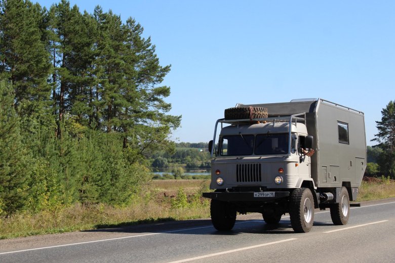 Автодом на базе газ 66