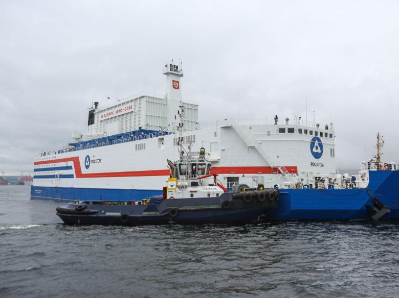 Плавучая аэс ломоносов