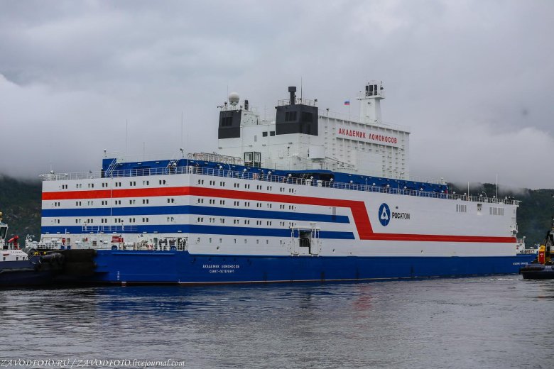 Плавучая аэс академик ломоносов