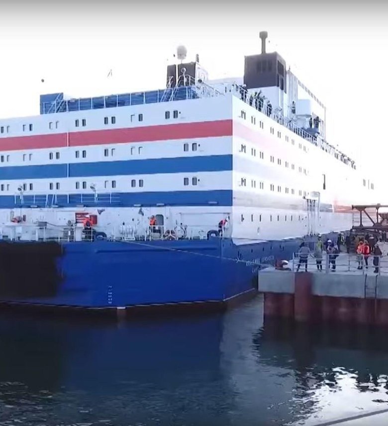 Плавучий атомный энергоблок академик ломоносов