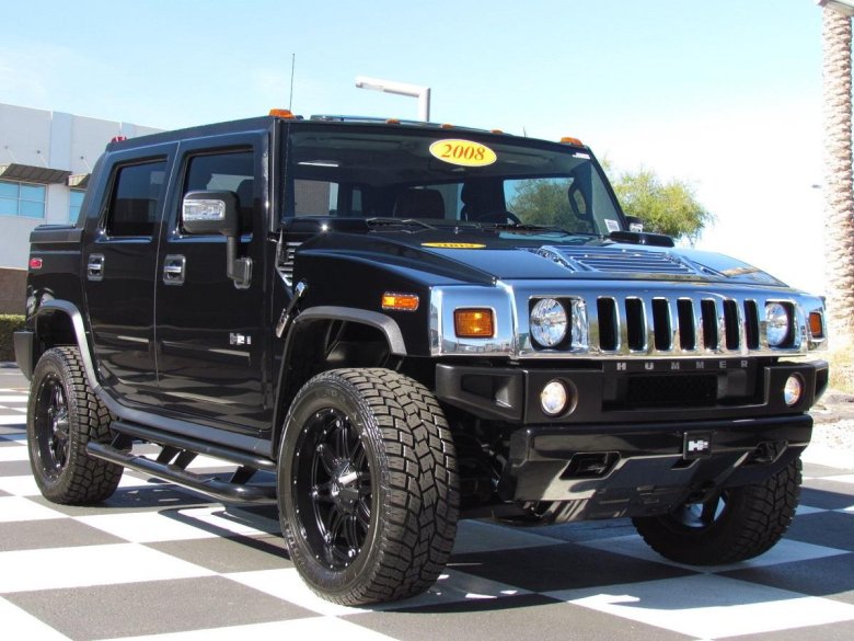 Hummer h2 черный