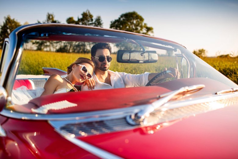 Фотосессия в кабриолете