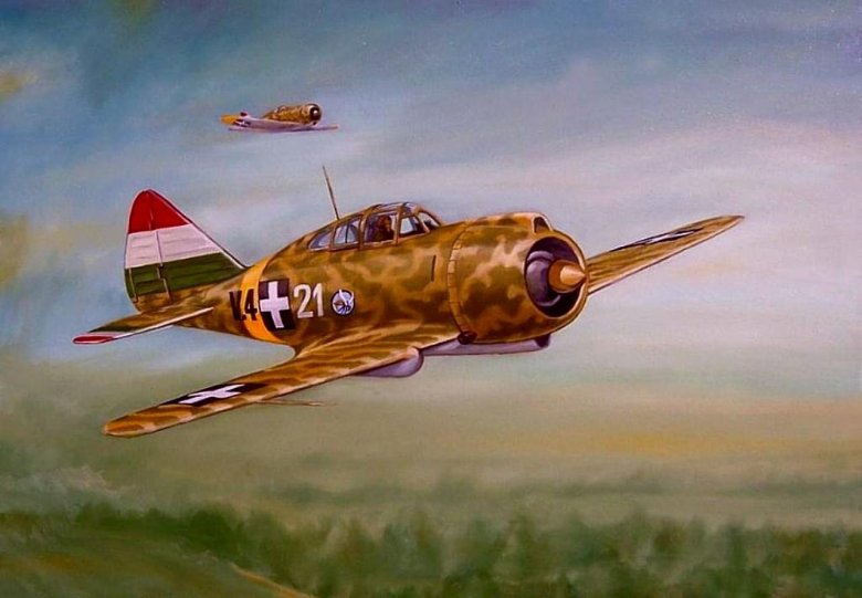 Macchi c.200 saetta истребитель