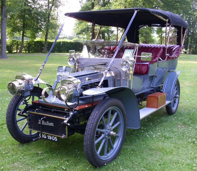 Rolls-royce silver ghost touring 1907