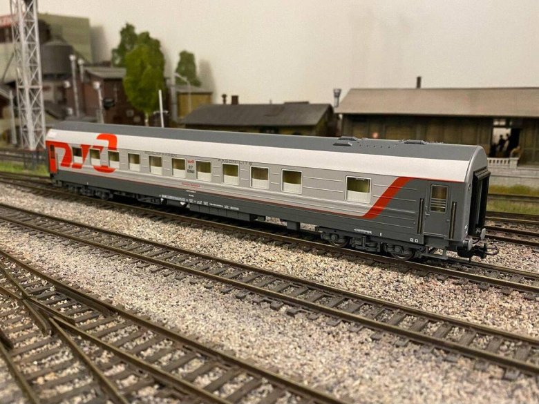 Вагон купе 1:87 ржд