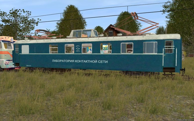 Вагон лаборатория контактной сети