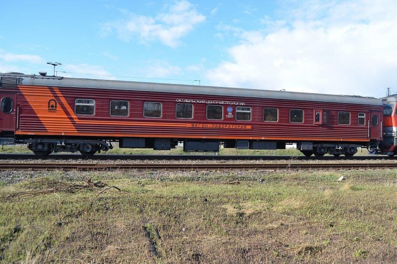 Вагон дефектоскоп твема