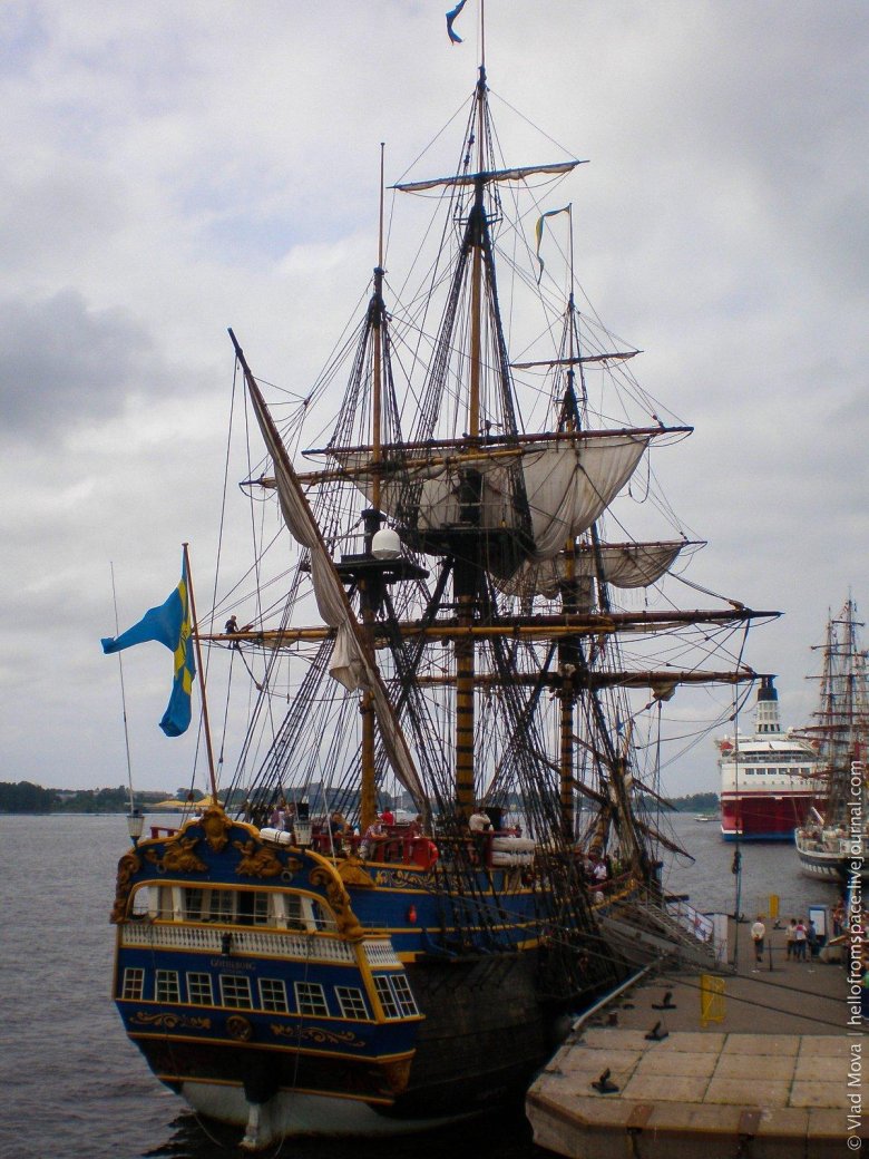 Шведский парусник gotheborg