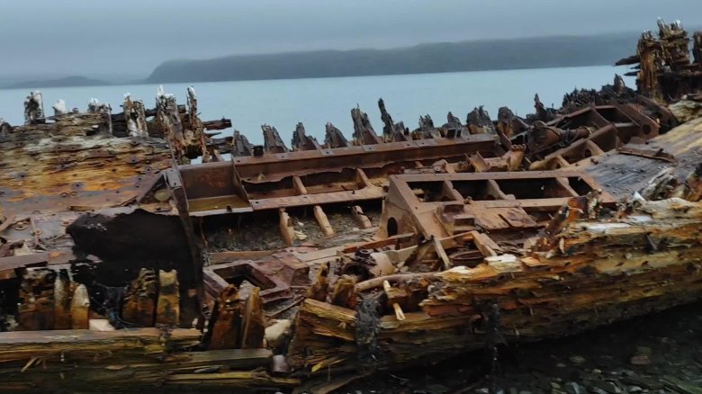 Кладбище кораблей териберка