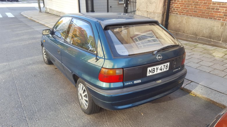 Опель астра 1997
