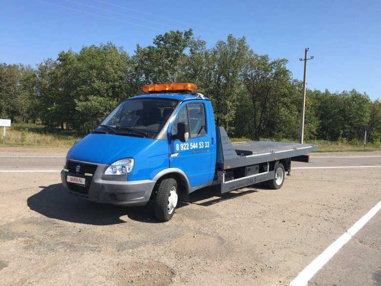 Газ 3302 эвакуатор со сдвижной платформой