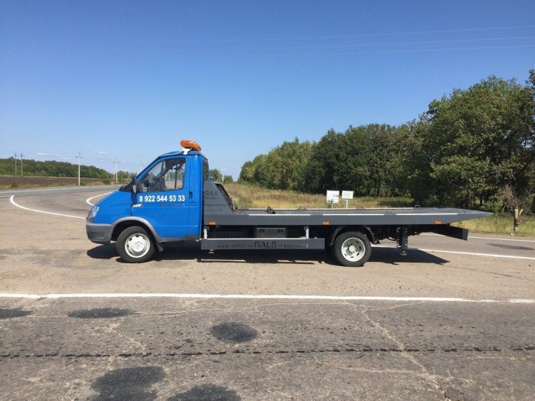 Газель эвакуатор со сдвижной платформой