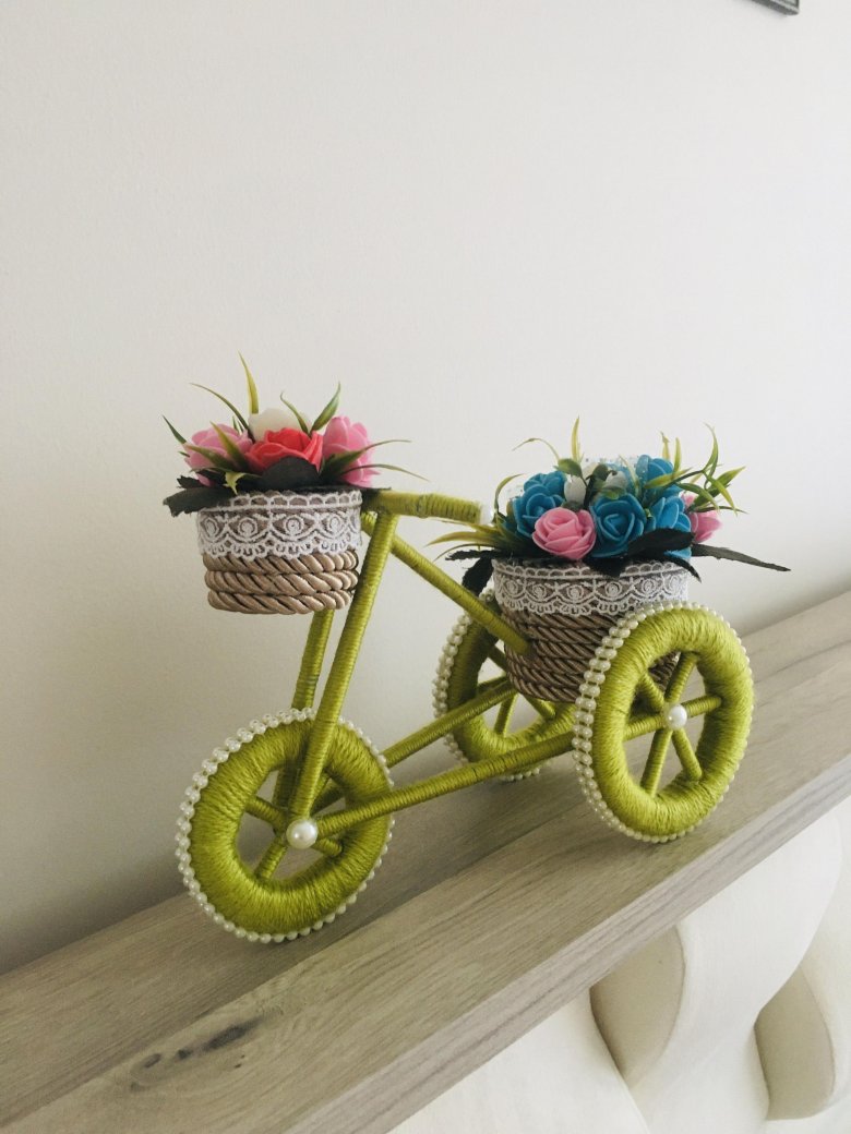 Поделка велосипед